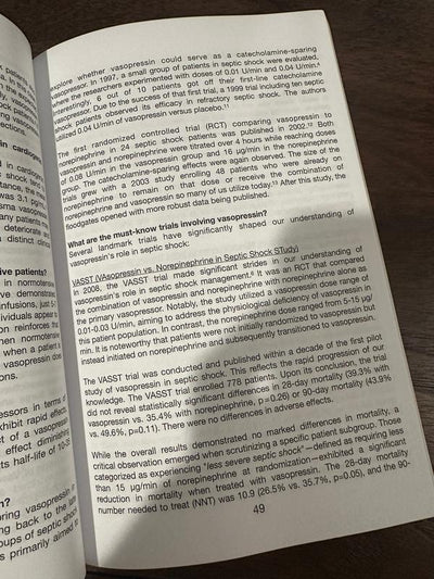The Vasopressor & Inotrope Handbook